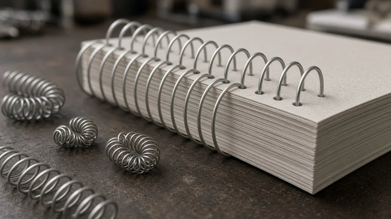 Tel Spiral Çapı Nasıl Seçilir: Sayfa Kalınlığı Tablosu